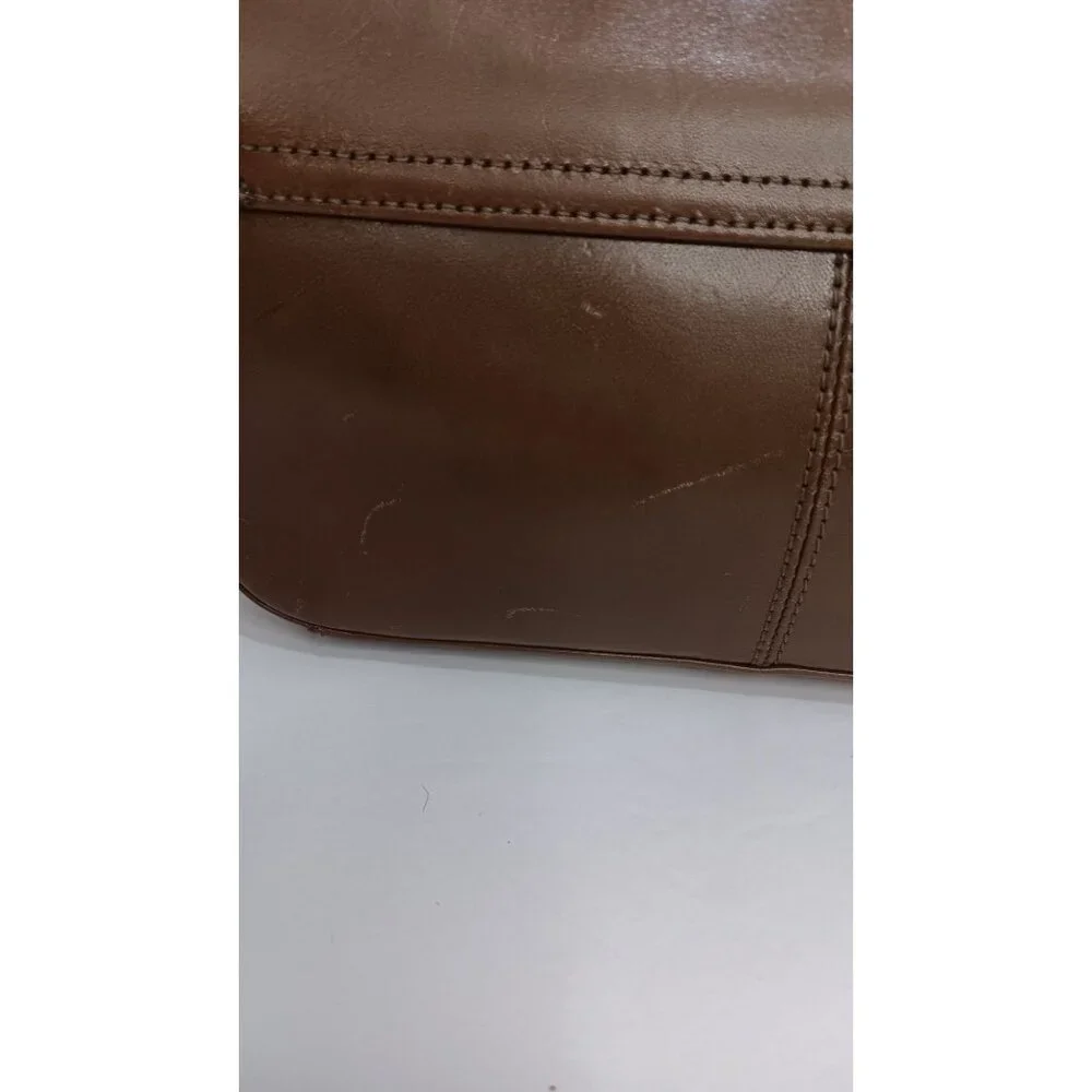 Fossil Brown Leather Small Shoulder Retro Classic Casual Event Occasion Handbag - Picture 3 of 7